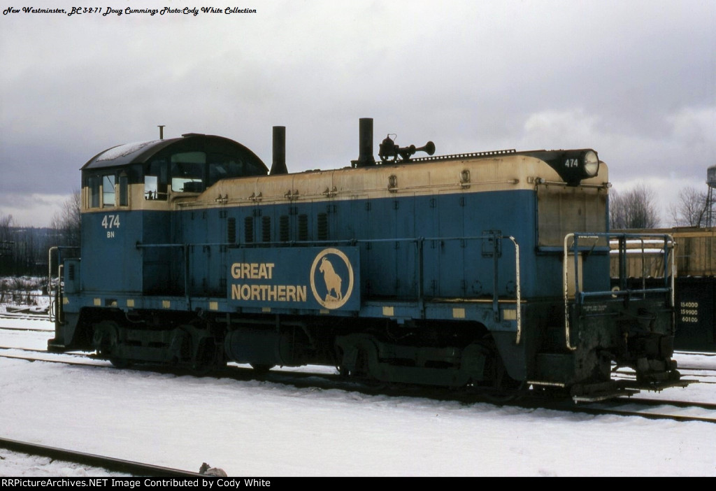 Burlington Northern NW2 474